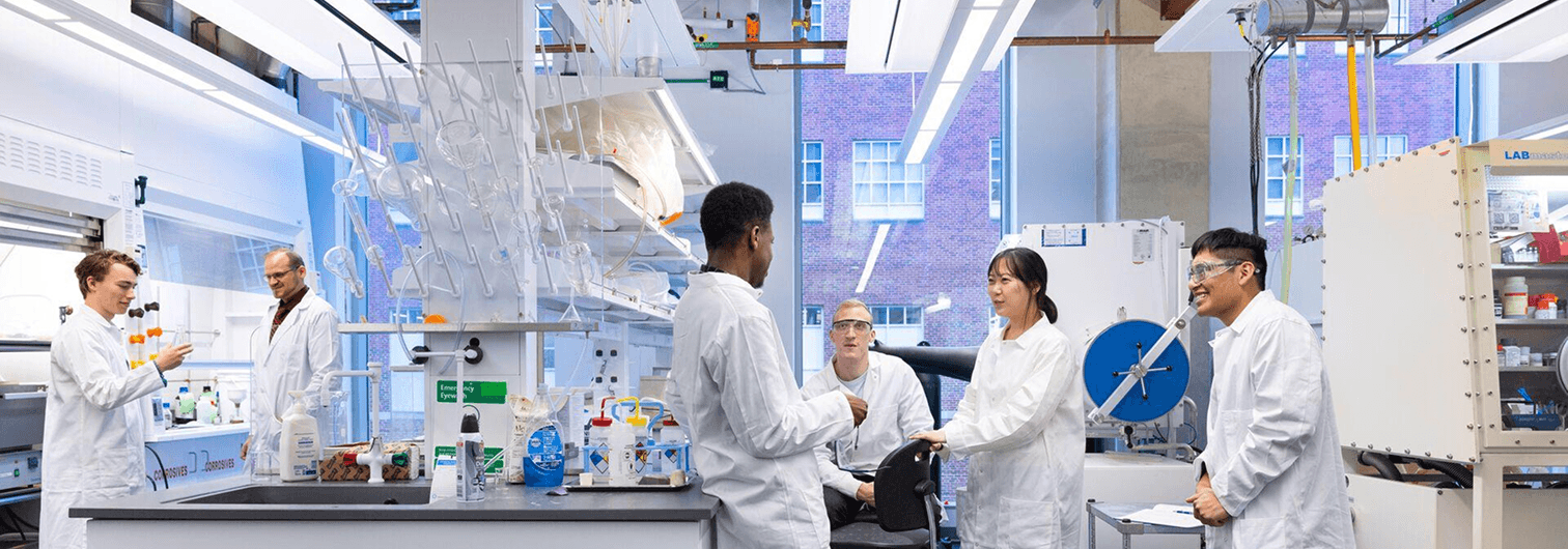 Modern research facility